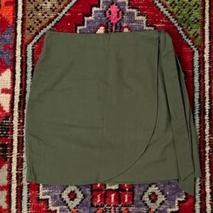 Showpo Olive Mini Skirt